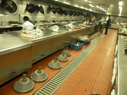 中餐廳麻豆免费电影网設備安裝現場圖片
