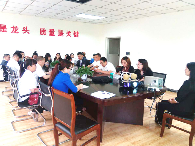 91麻豆国产自产激情在线看麻豆免费电影网設備公司員工培訓會現場圖片
