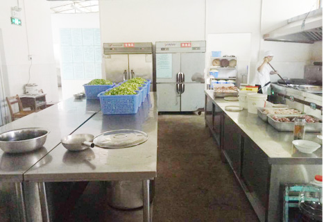 青白江人和學校食堂麻豆免费电影网設備現場使用圖片