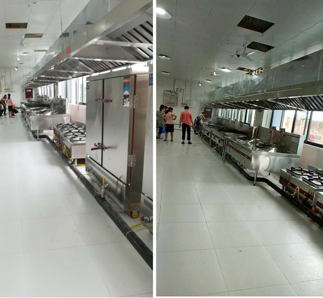 崇州市金雞小學學校食堂麻豆免费电影网設備采購項目現場圖片3