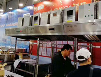   91麻豆国产自产激情在线看2019年上海國際酒店用品展開展，引來不少遊客圍觀