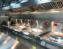 學校食堂麻豆免费电影网設備工廠告訴你商用麻豆免费电影网燃氣泄漏檢測方法
